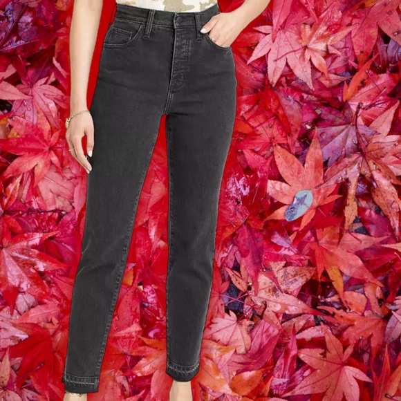 NWT Universal Thread Black Retro ‘High-Rise 90s Slim Leg Jeans’ Size 2 - Picture 1 of 16